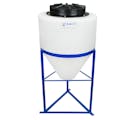 15 Gallon Tamco® Cone Bottom Tank with 60° Cone Angle & 1-1/2" FPT Boss Fitting (Full Drain) - 18" Dia. x 22" Hgt.