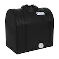 15 Gallon Black Tamco® Loaf Tank with 5-1/2" Plain Lid & 3/4" Side Fitting - 19-3/8" L x 12-3/8" W x 21" Hgt.