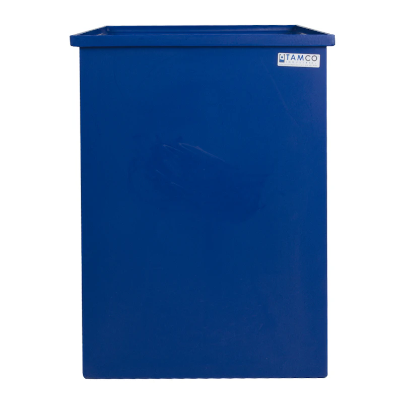90 Gallon Blue LLDPE Tamco® Aquaculture/Aquaponics Tank - 24" L x 24" x 36" Hgt.