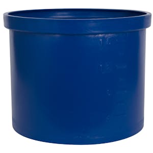 17 Gallon Blue LLDPE Tamco® Aquaculture/Aquaponics Tank - 18" Dia. X 15" Hgt.