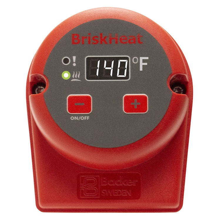 BriskHeat® DHI 240V Drum Immersion Heater with Celsius Temperature