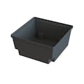 111 Gallon Black Polyethylene Square ProChem® Containment Basin Only (Grating Sold Separately)