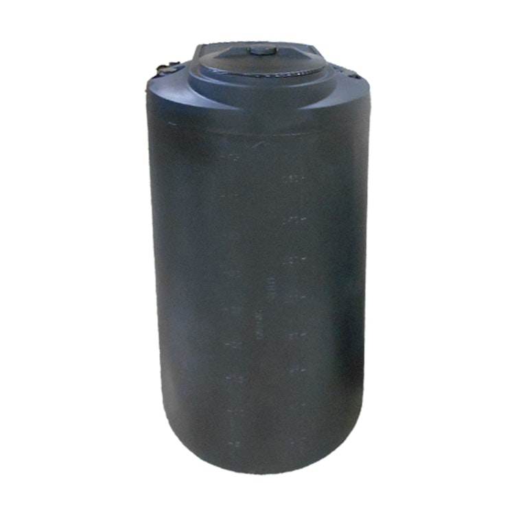 50 Gallon Black MDPE ProChem® Process Chemical Tank with 1.0 Specific Gravity