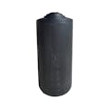 125 Gallon Black MDLPE ProChem® Potable Water Tank (1.0 Specific Gravity) with Top & Bottom Port & 8" Lid - 27" Dia. x 59-1/4" Hgt.