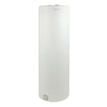135 Gallon Tamco® Vertical Natural PE Tank with 8" Plain Lid & 2" Fitting - 24" Dia. x 76" Hgt.