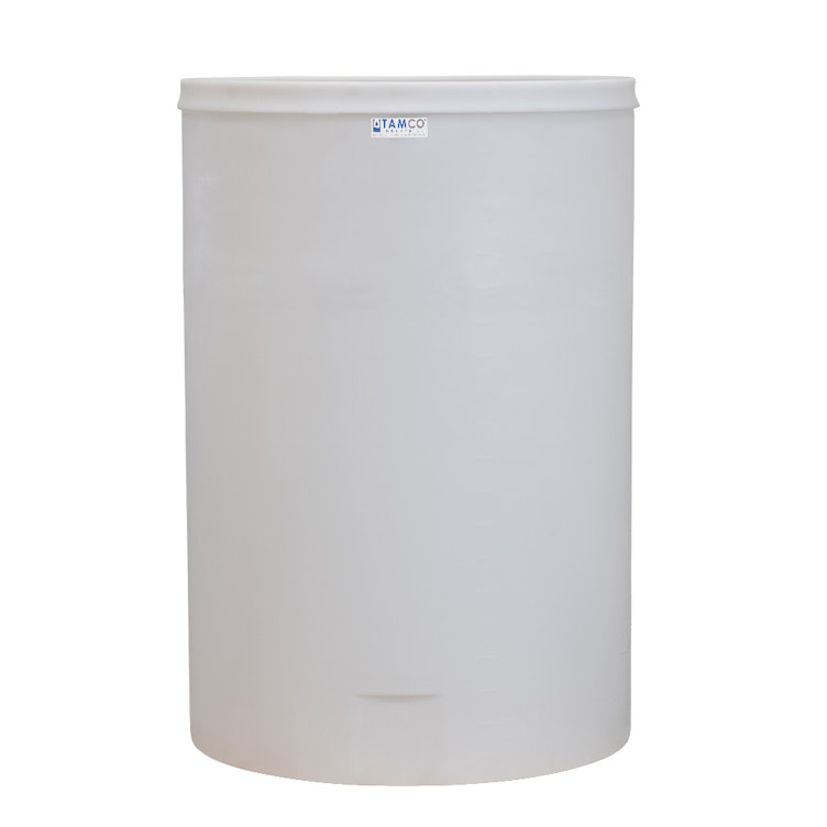 300 Gallon Natural Heavy Weight Tamco® Tank - 40" Dia. X 60" Hgt. (Cover Sold Separately)