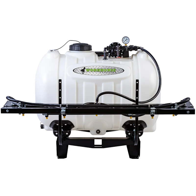 60 Gallon Utility Skid Mounted Sprayer with 7 Nozzles & 5.0 GPM Pump