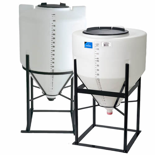 15 Gallon Inductor Cone Bottom Tank with 12