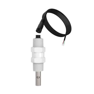 ProCon® C450 Conductivity Sensor with 0 to 1,000µS Constant, 2-Wire 4-20mA Output & Pigtail M12 Connection
