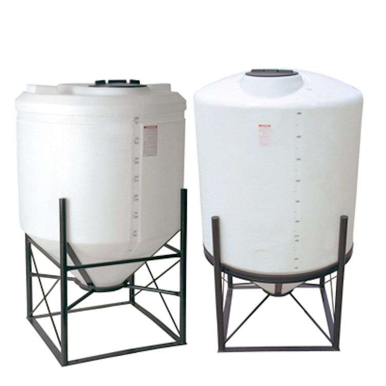 Stand for 86" Diameter 45° Cone Bottom Tanks - 12" Clearance (Tanks #8884 & #15651)