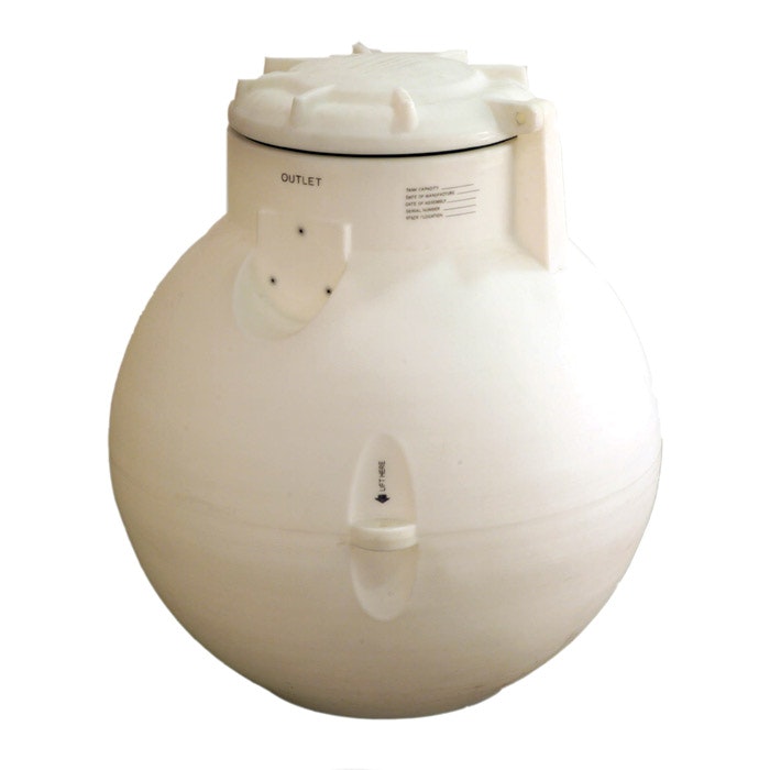 325 Gallon Spherical Cistern 54" x 56"