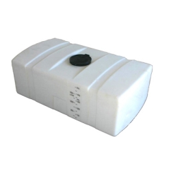300 Gallon White Low Profile Rectangular Tank | U.S. Plastic Corp.