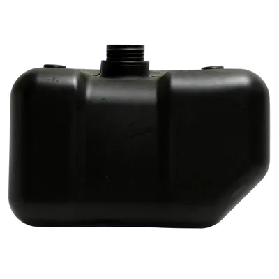 2-1/2 Gallon Black HDPE Multi-Purpose Tank with 2.25" Neck Dia. (Cap Sold Separately)