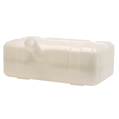 5 Gallon Natural HDPE Low Profile Multi-Purpose Tank with Centered