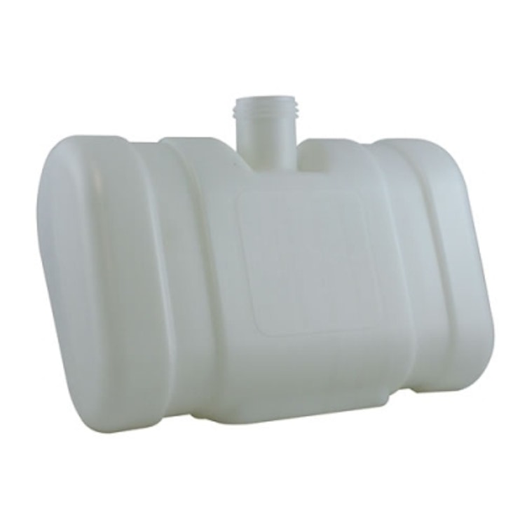 2 Gallon Black Level 3 Florinated HDPE CARB/EPA Tank with 2.25" Neck Dia. (Cap Sold Separately)