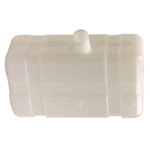 5 Gallon Low Profile CARB/EPA Natural Tank with 2.25" Center Neck (Cap Sold Separately)