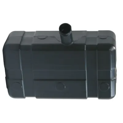 5 Gallon Low Profile Black Level 3 Florinated HDPE EPA Tank with 2.25" Center Neck Dia. (Cap Sold Separately)
