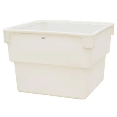 1825 Gallon Natural MDPE Square Open Top Secondary Containment Tank - 96" L x 96" W x 62" Hgt.