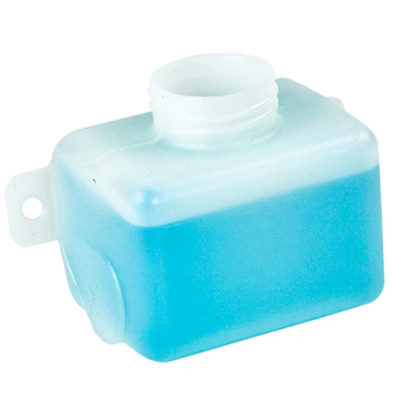 0.25 Quart Natural HDPE Multi-Purpose Tank with Mounting Tabs & 1.625" Neck Dia. (Cap Sold Separately)