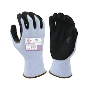 X-Small Extraflex Blue Cut Resistant Work Gloves