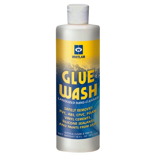 Glue-Wash Pipe Cement Hand Cleaner
