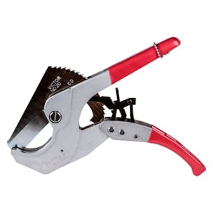 Ratchet Style PVC Pipe Cutter for up to 2" ID Pipe