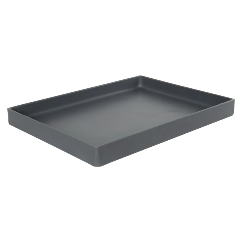 16-5/8" L x 12-3/8" W x 1-1/2" Hgt. Slate Gray Tamco® Tray