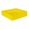 14" L x 14" W x 3" Hgt. Yellow Tamco® Tray