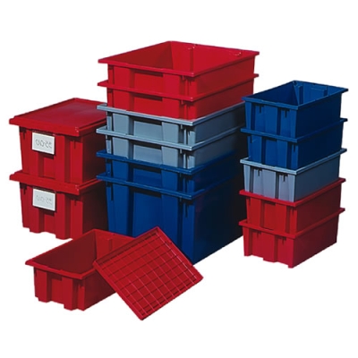 Stack & Nest Totes Category | Stack & Nest Totes | Conveyor Totes