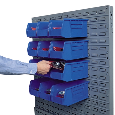 Akro Mils Louvered Panels to Hang AkroBins U.S. Plastic Corp