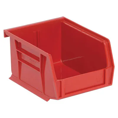 Red Quantum® Ultra Series Stack & Hang Bin - 5-3/8" L x 4-1/8" W x 3" Hgt.
