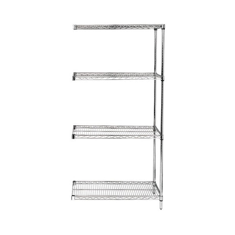 Add-On Kit for 18" W x 36" L x 74" Hgt. Wire Shelving Unit