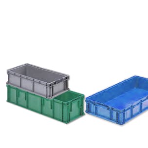 Stack & Nest Totes Category, Stack & Nest Totes, Conveyor Totes &  Perforated Crates