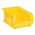 Yellow Quantum® Ultra Series Stack & Hang Bin - 13-5/8" L x 8-1/4" W x 6" Hgt.