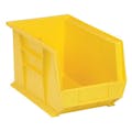 Yellow Quantum® Ultra Series Stack & Hang Bin - 13-5/8" L x 8-1/4" W x 8" Hgt.