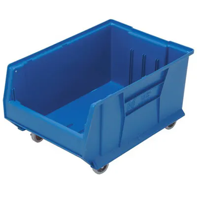 Blue Quantum® HULK Mobile Bin - 23-7/8" L x 16-1/2" W x 11" Hgt.