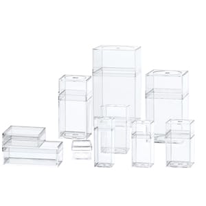 Clear Hinged Boxes  U.S. Plastic Corp.