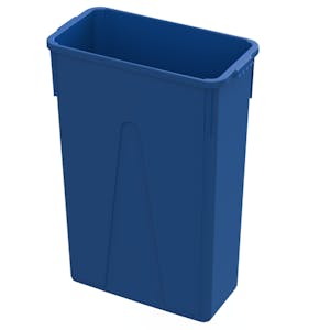23 Gallon Blue Slim Container