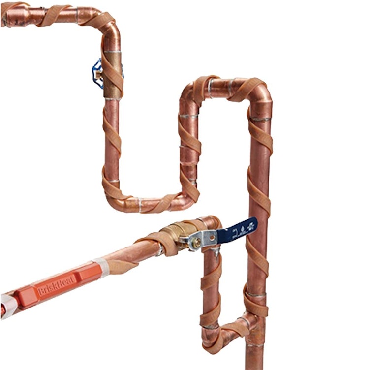 40' L XtremeFLEX® Silicone Heating Tape with 120°F Preset Thermostat - 240Watts/120VAC