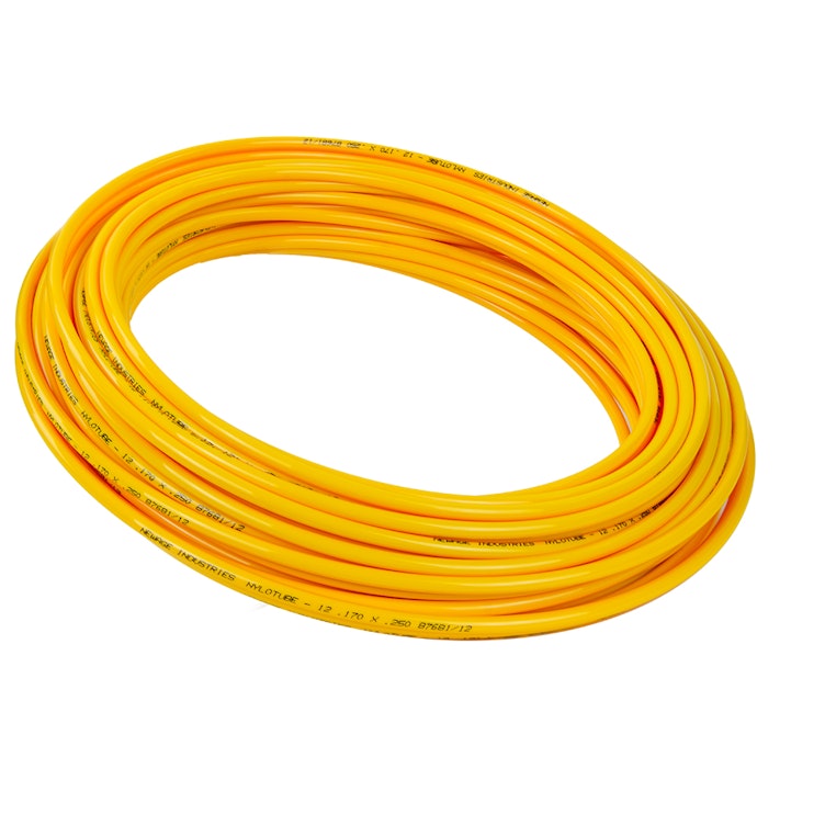 Nylotube® Yellow Flexible Nylon 12 Tubing