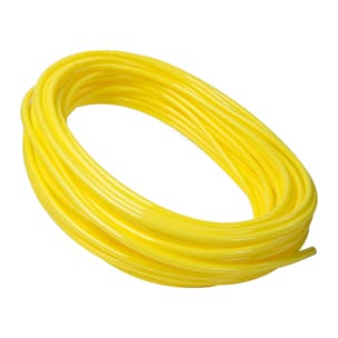 Opaque Yellow Polyurethane Tubing