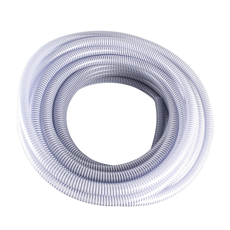 3/4" ID x 15/16" OD Clear Rollerflex™ 1000CL Series Water Suction & Discharge Hose