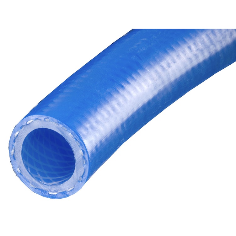 3/4" x 300' Blue Kuri Tec® A3236 Series High Purity LLDPE Water Hose
