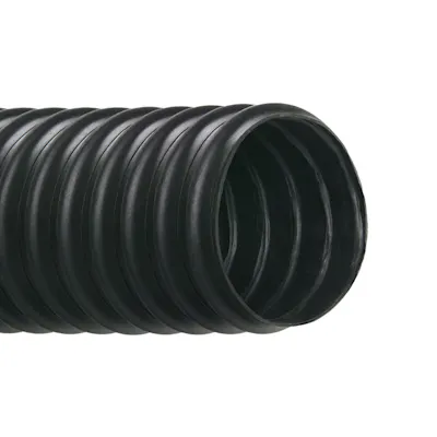 6" ID Vac-U-Flex® TPE Black Hose