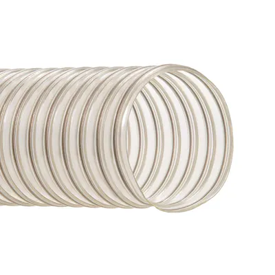 Clear Static Dissipative Helix Reinforced Hose