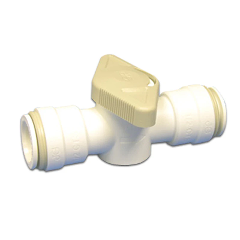 Acetal Straight Shut-Off & By-Pass Valves