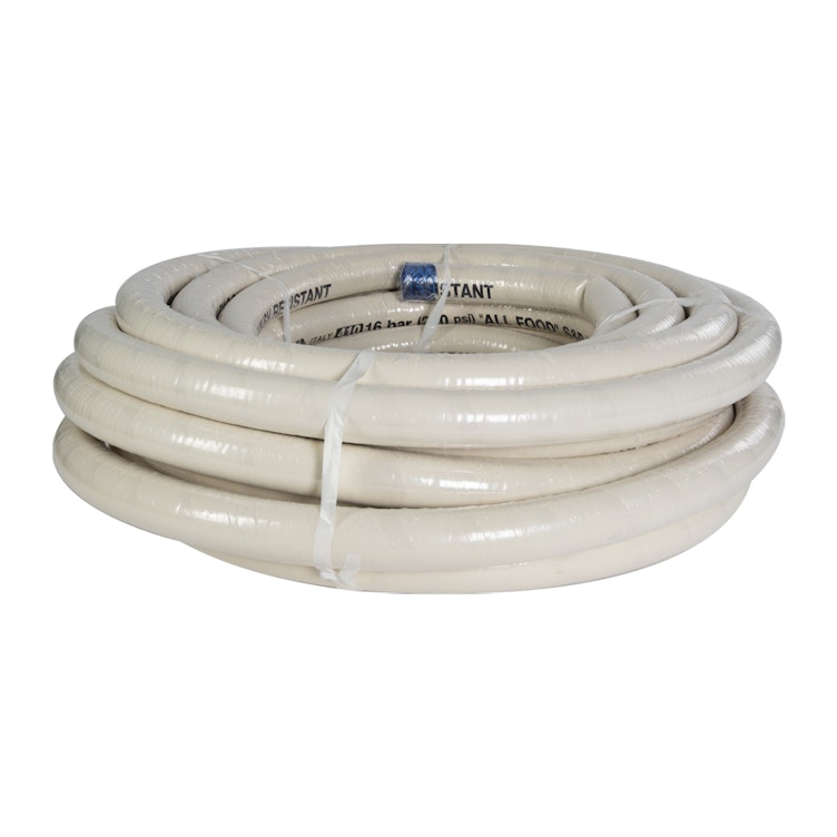 3" ID x 3.62" OD Alfagomma® Crush Resistant Food & Beverage Suction & Discharge Hose