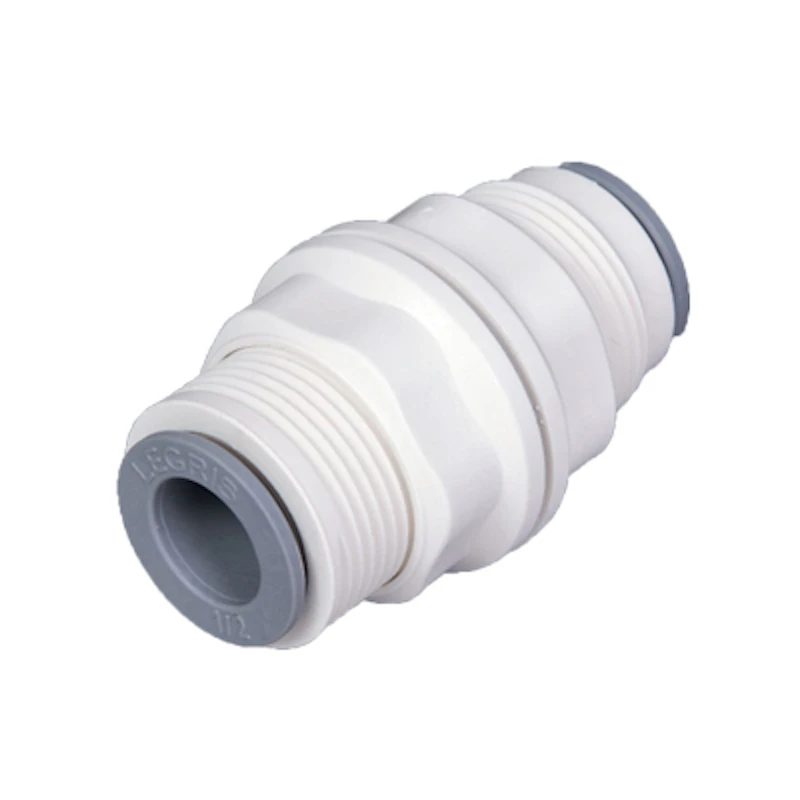 Parker LIQUIfit® Push-to-Connect Bulkhead Unions