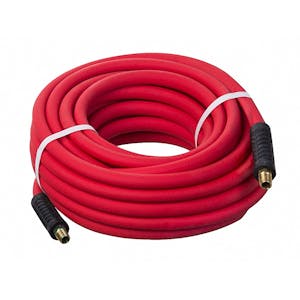1/4" Hose ID x 1/4" MNPT Fitting Tundra-Air® Red Air Hose Assembly