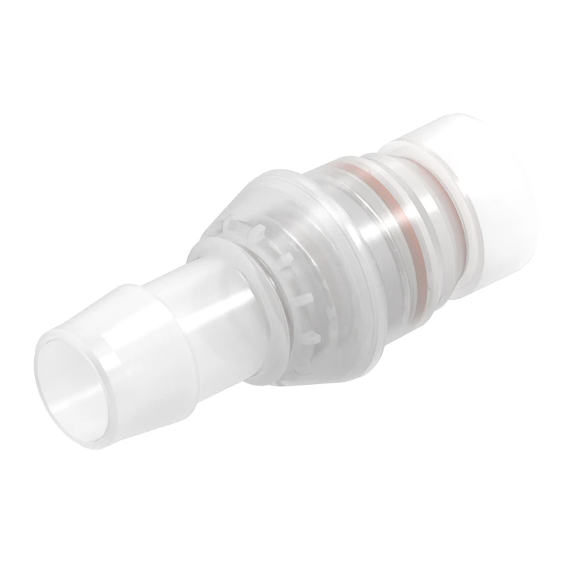 3/4" Hose Barb Natural Kynar® Male SeriesLock™ Valved Insert - Large